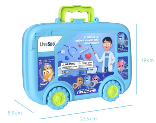 Vali đồ chơi bác sĩ